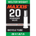 MAXXIS Tube Welter Weight 20 X 1.0/1.5 Schrader SV 48mm