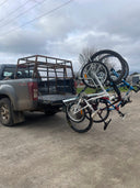 SINGLE TRAIL - SL100 Vertical Shuttle Bike Rack - 5 Bike Zinc