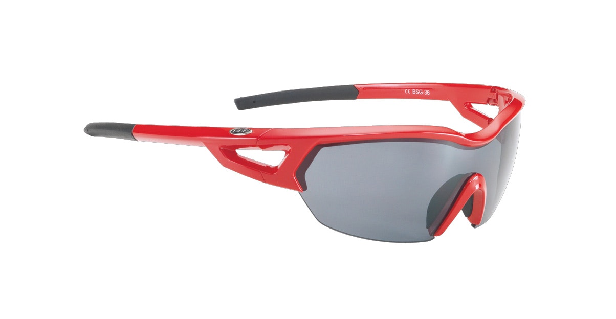 BBB Cycling Arriver Sportglasses Red Smoke Lense