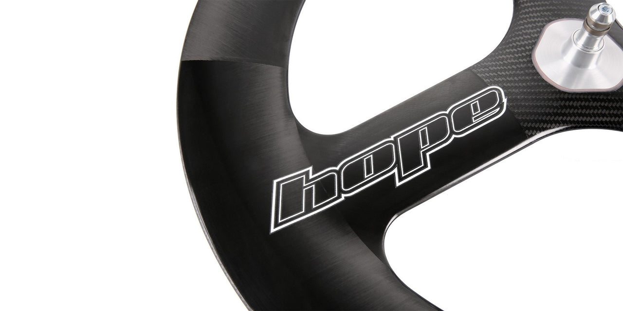 Hope Front Track Wheel Tri-Spoke STD Axle