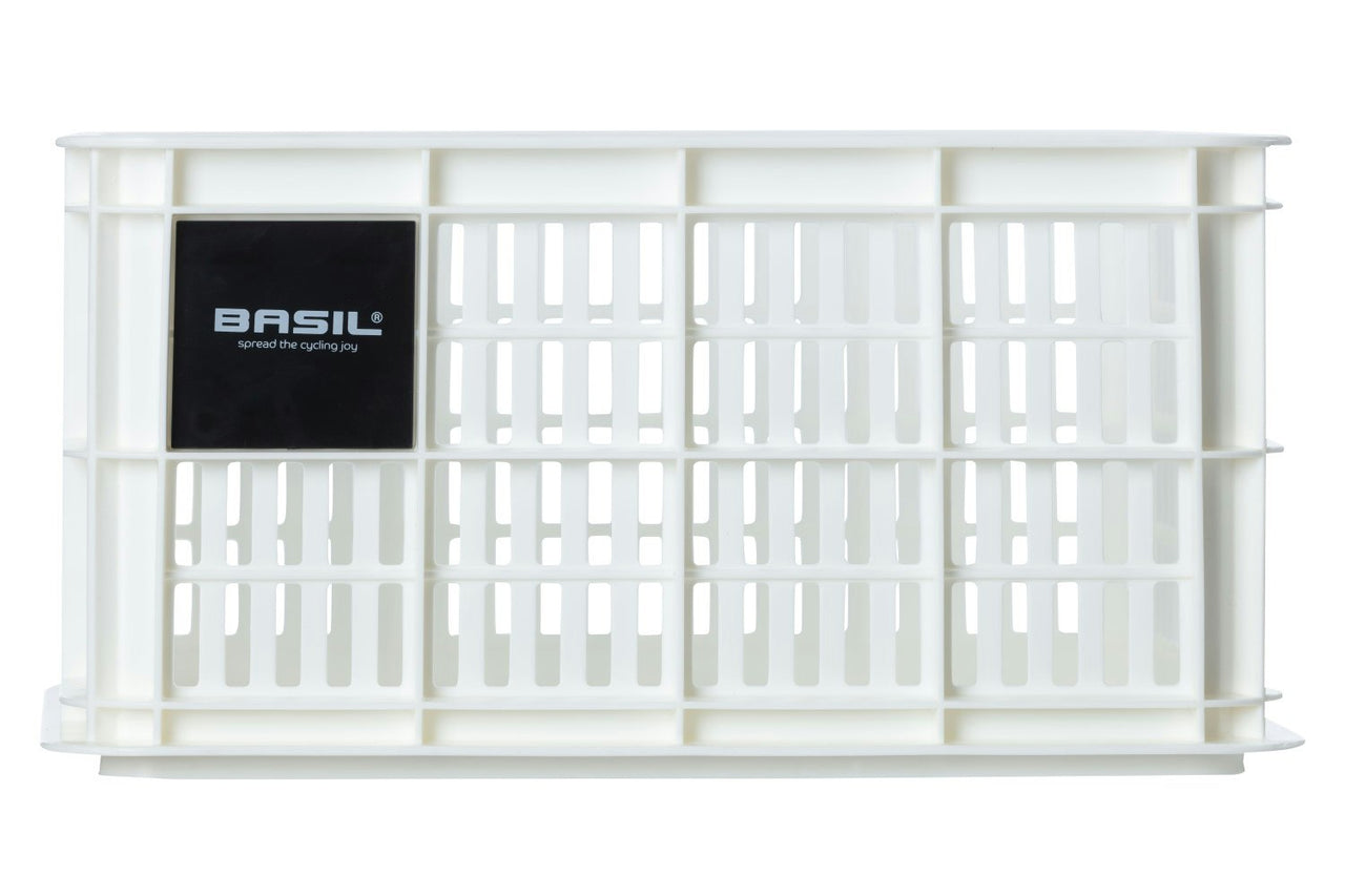 Basil Bicycle Crate Small 17.5 Litres Bright White