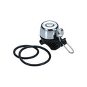 BBB CYCLING Bell Noisey Brass Chrome W/Silver Rivet