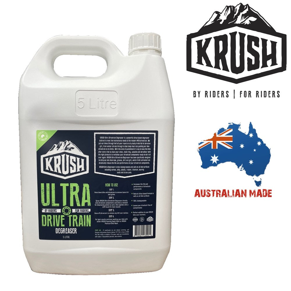 Krush Ultra Drivetrain Degreaser - 5 Litre