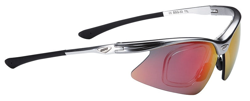 BBB Cycling OptiView Sportglasses Silver