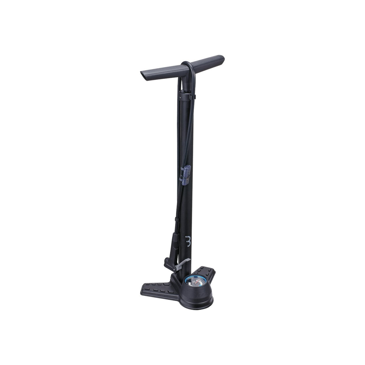 BBB Cycling AirStrike Steel Floor Pump Matt Black