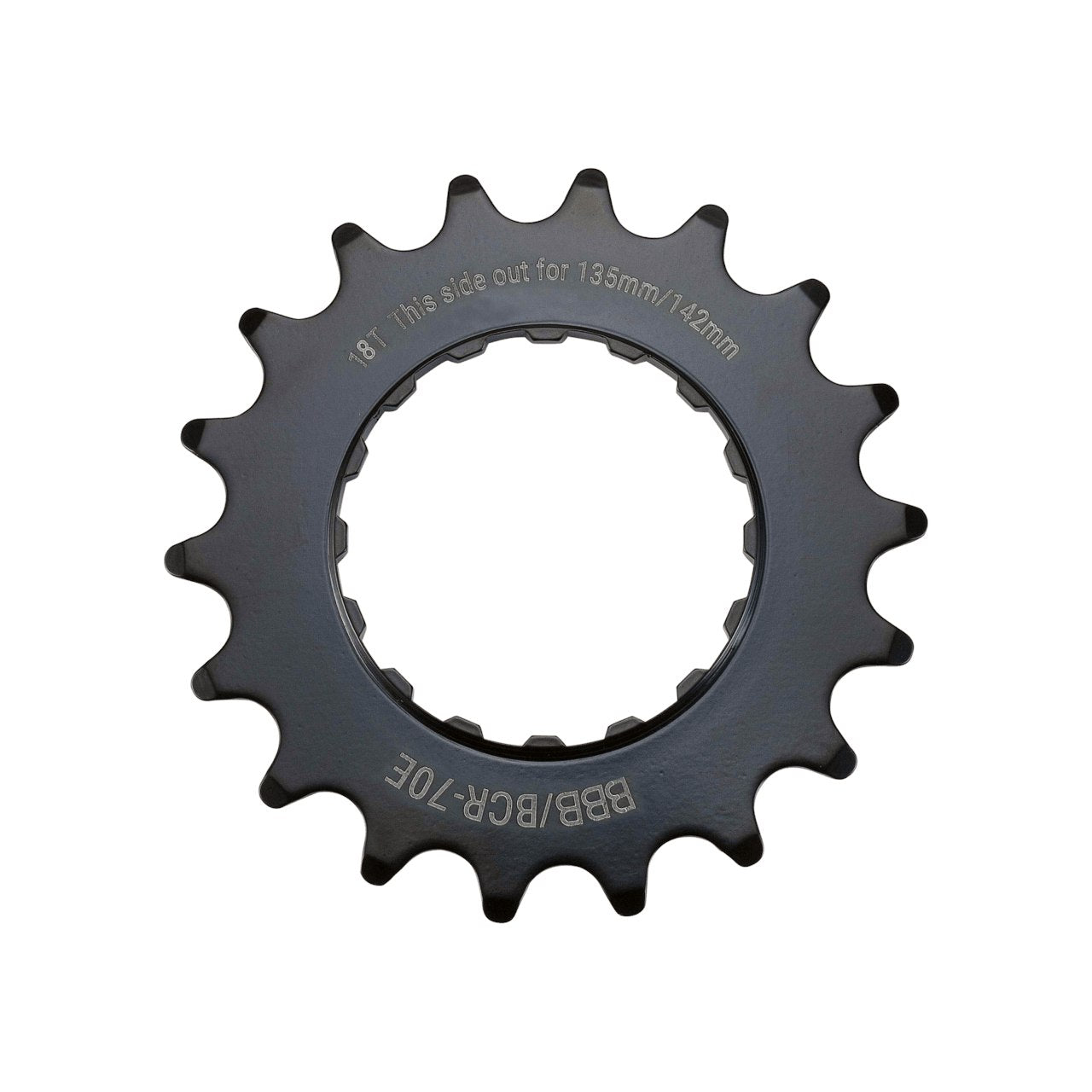 BBB Cycling E-Bike Sprocket 18 Teeth Cr Matt Ed 3/32" x 18T Offs