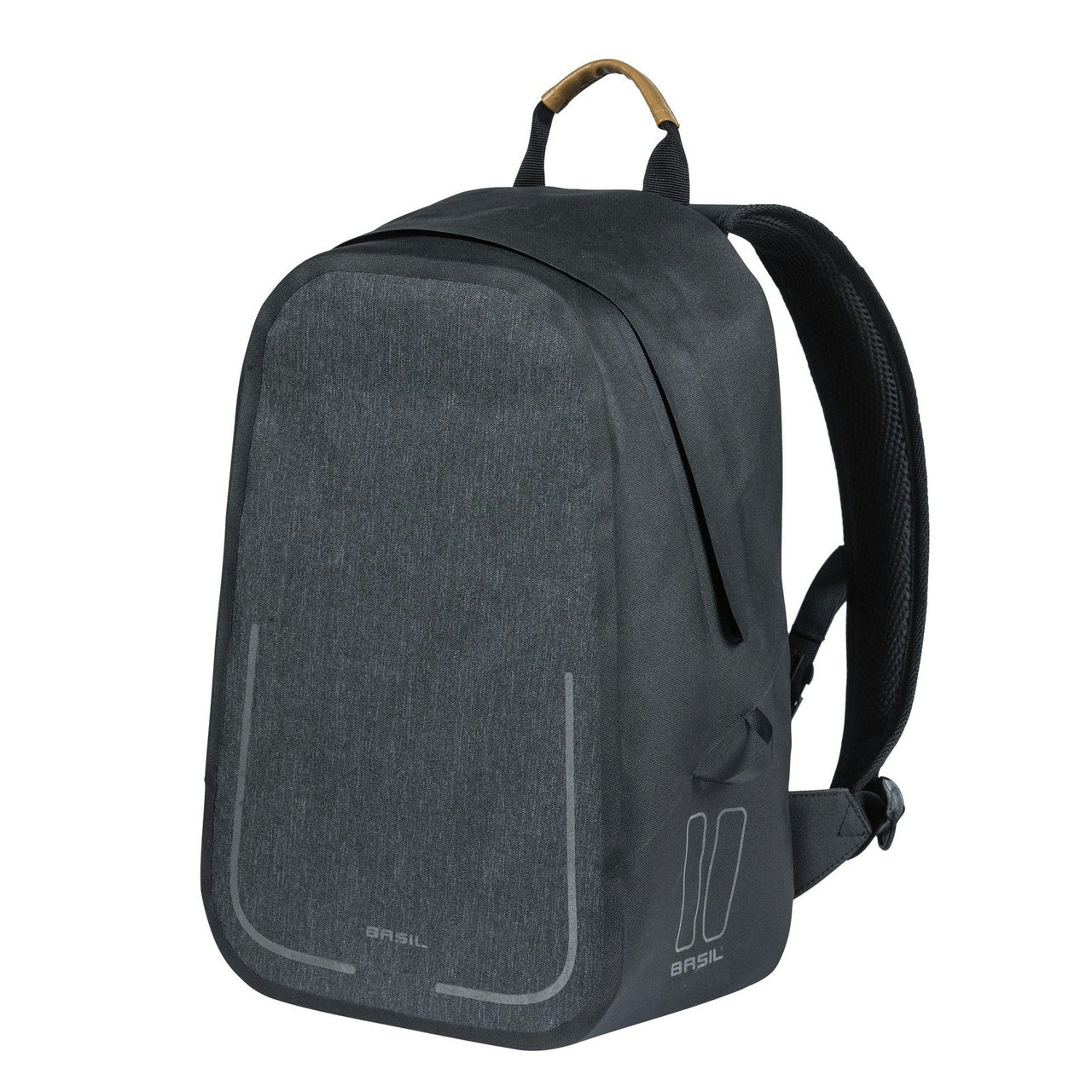 Basil Urban Dry Bicycle Backpack 18 Litres Charcoal