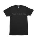 FORBIDDEN - Crew Tee - Black