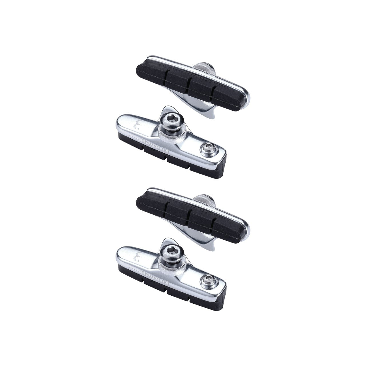 BBB Cycling Road Cartridge Brake Pads - Triple Col (2 Pairs)