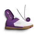 CRANKBROTHERS CB Mallet LACE BK LE Clip-in - SHOE White / Purple