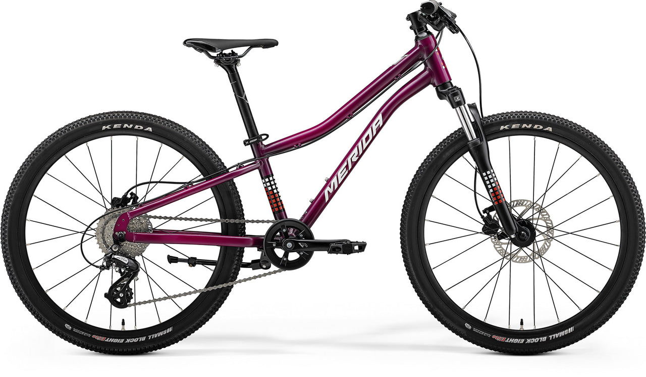 Merida 24 Matts J24 24In Disc Colour: Purple (Wht/Red/Black)