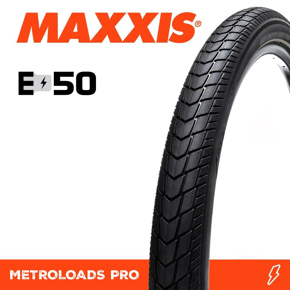 Maxxis Tyre Metroloads Pro 20 X 2.40 High Mileage 4S RI + Ref Wire 60X2TPI E-50