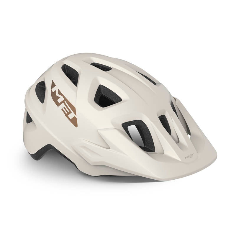 MET Echo Helmet White/Bronze