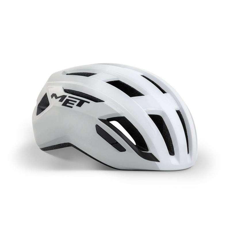 MET Vinci (MIPS) Road Helmet - White/Silver/Glossy