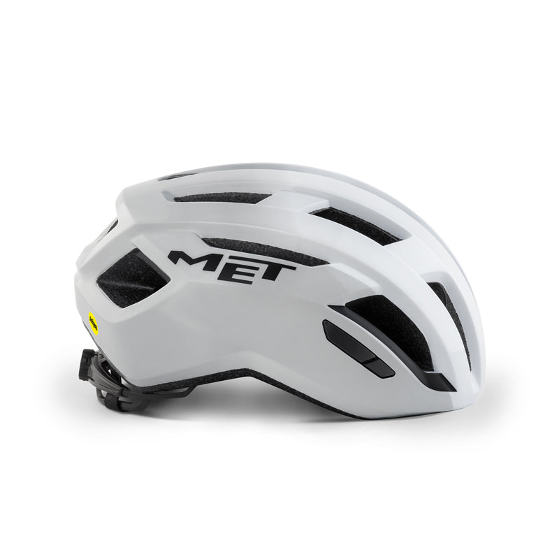 MET Vinci (MIPS) Road Helmet - White/Silver/Glossy