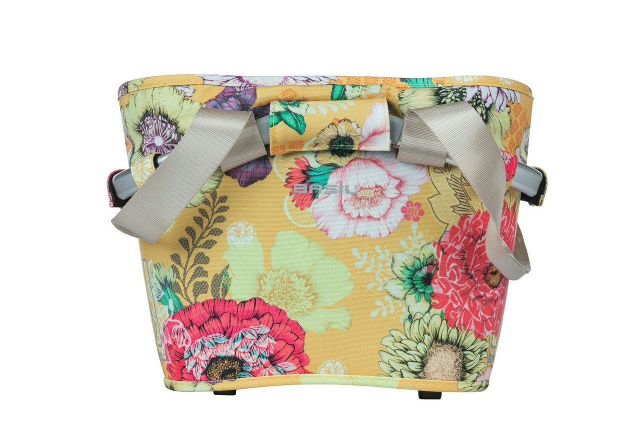 Basil Bloom Field Carry All Front Basket KF Yellow