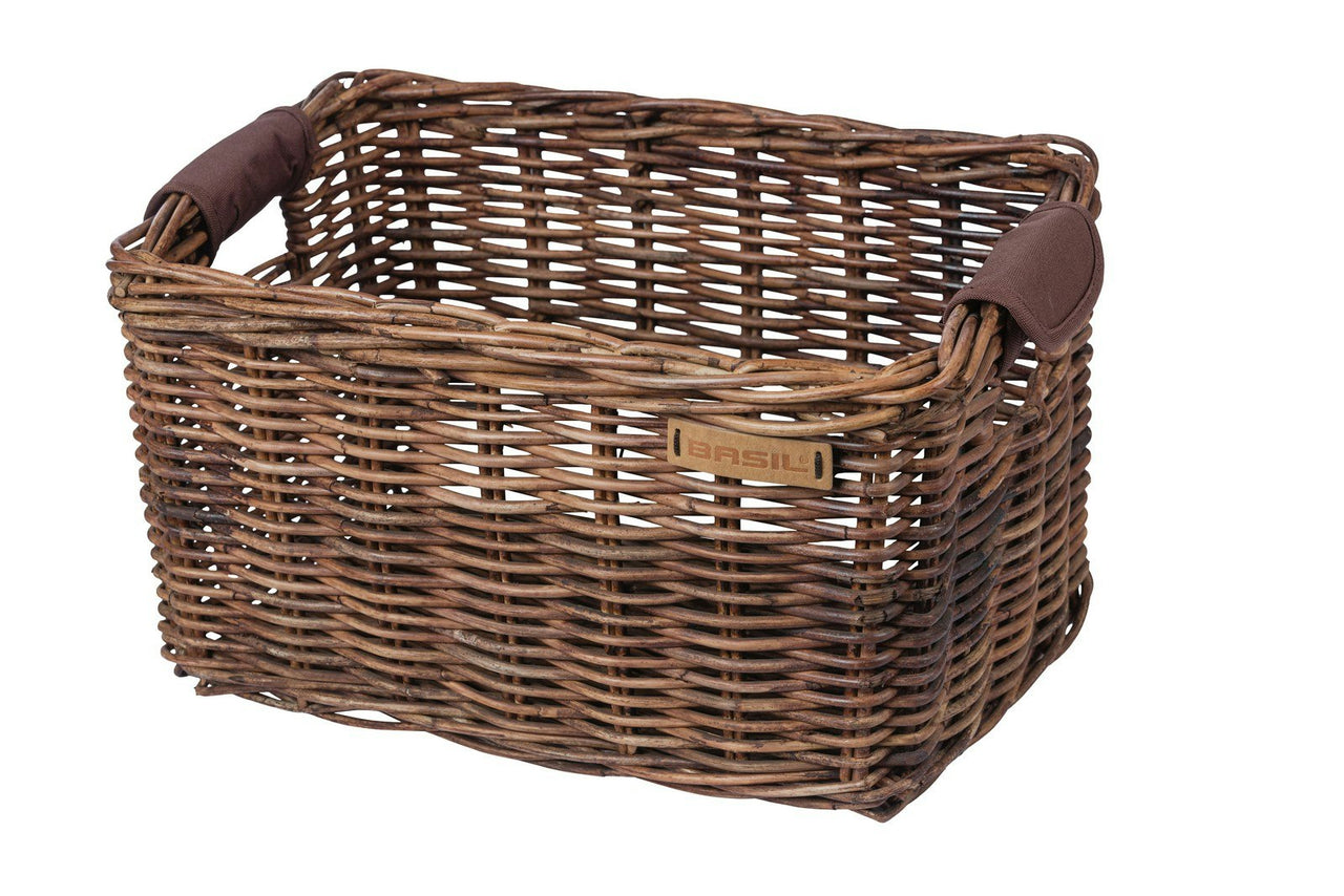 Basil Dorset M Wicker Rear Basket