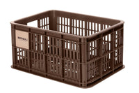 Thumbnail for Basil Bicycle Crate S 17.5 Litres Chocolate Brown