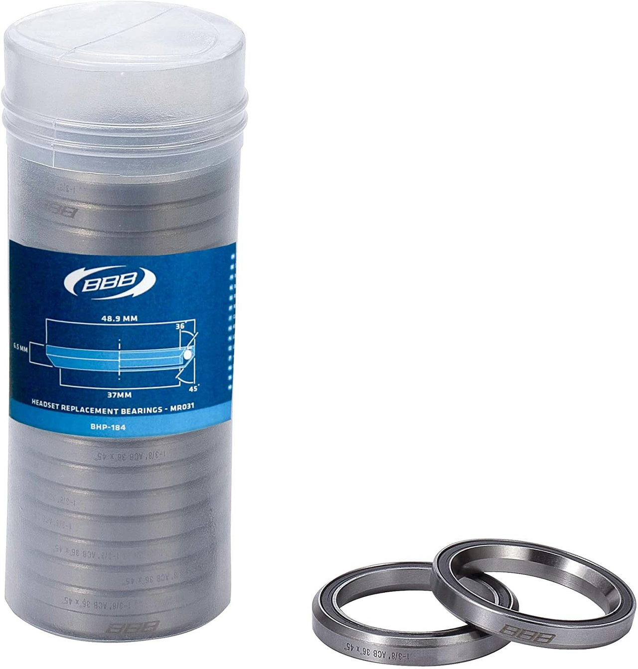 BBB Cycling Headset Replacement Bearings 36x45 MR031 (20Pc)