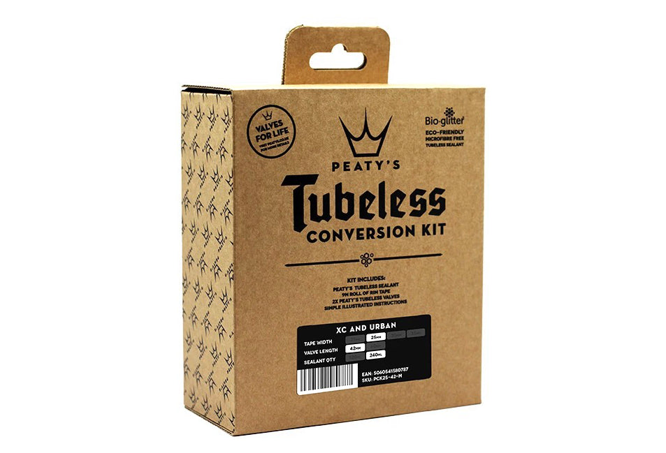 Peatys Tubeless Conversion Kit 25mm XC / Urban