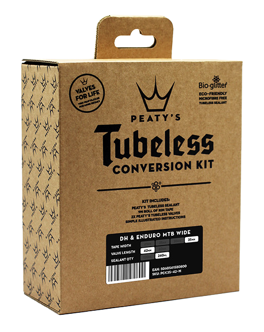 Peatys Tubeless Conversion Kit 35MM Endura / DH Wide