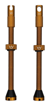 Thumbnail for Peatys CK MK2 Tubeless Valves (Pair)60mm - Bourbon