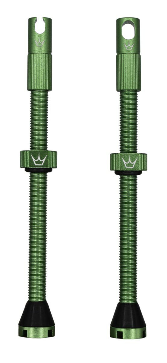 Peatys CK MK2 Tubeless Valves (Pair)60mm - Emerald