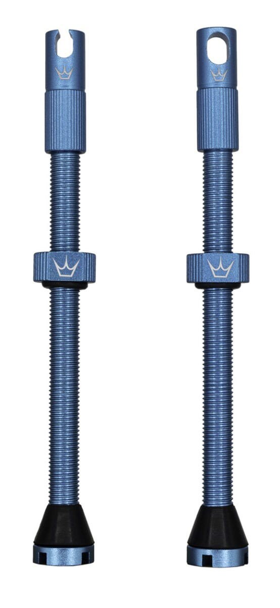 Peatys CK MK2 Tubeless Valves (Pair)60mm - Turquoise