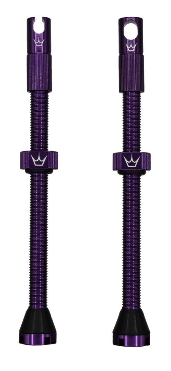 Peatys CK MK2 Tubeless Valves (Pair)60mm - Violet