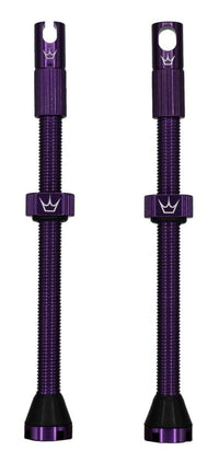Thumbnail for Peatys CK MK2 Tubeless Valves (Pair)60mm - Violet