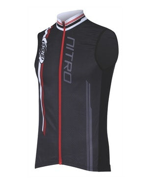 BBB Cycling Nitro Vest BBW-169 Size Medium Black/Red