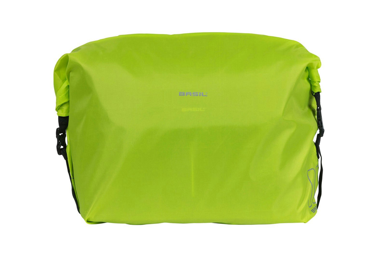 Basil Keep Dry and Clean Raincover Horizontal Fluro Green