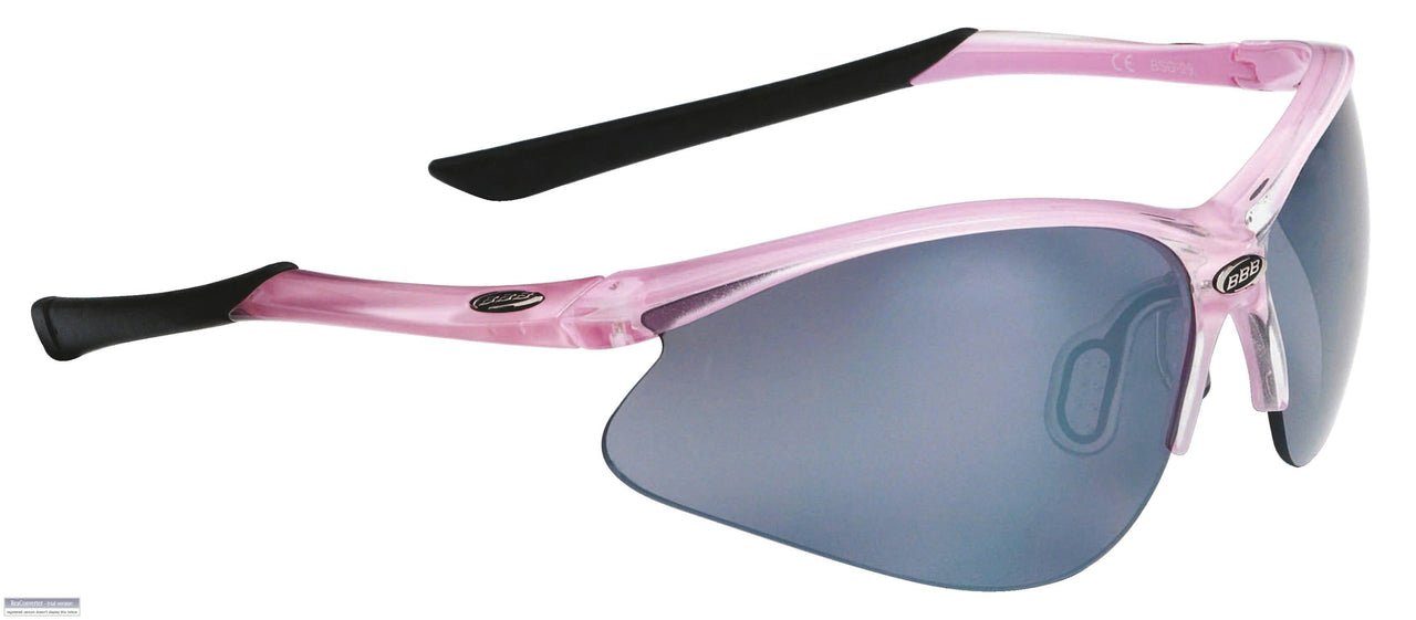 BBB Cycling Attacker Sportglasses Crystal Pink Smoke