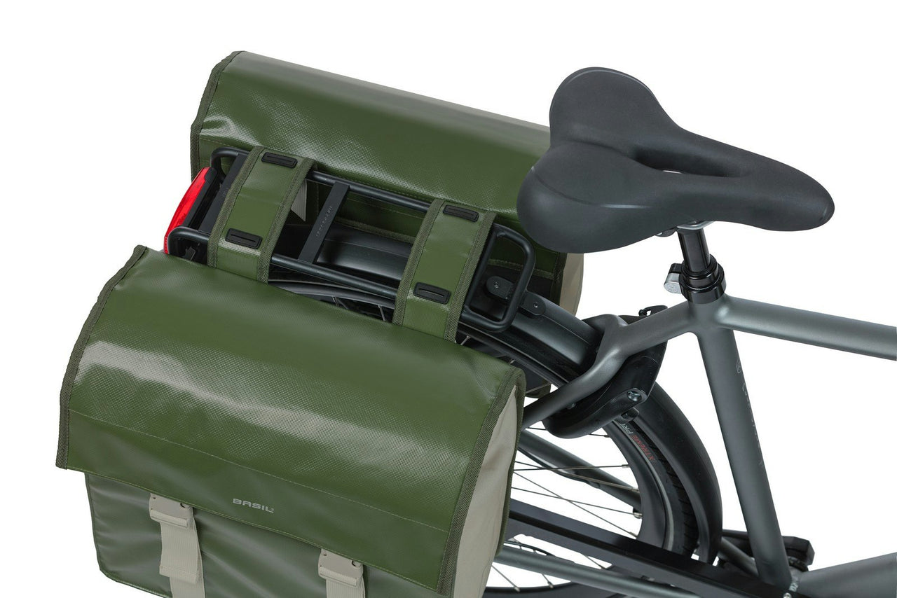 Basil Urban Load Double Pannier Bag 48-53L Green