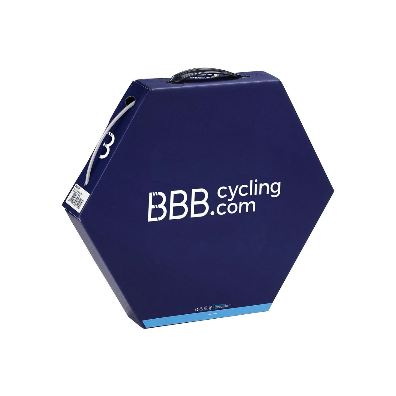 BBB Cycling BCB-52-Wh-C40 Shiftline Outer 4mm Dia 50 MTR White