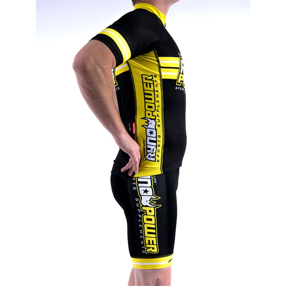 Ryno Power Cycle Lycra Suit Black Logo