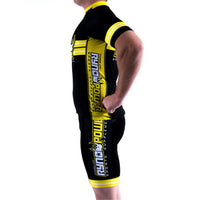 Thumbnail for Ryno Power Cycle Lycra Suit Black Logo