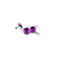 Thumbnail for Hope V4 2022 Caliper Complete Silver/Purple