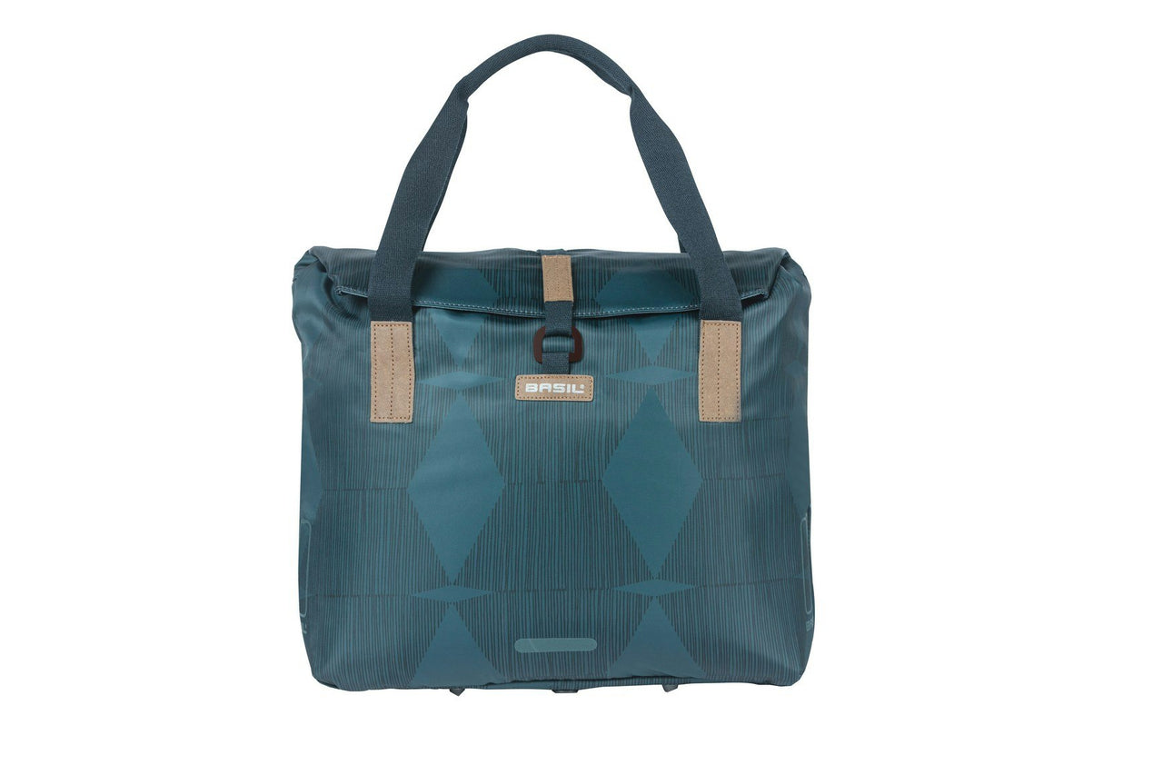 Basil Elegance Bicycle Shopper Bag 20-26L Estate Blue