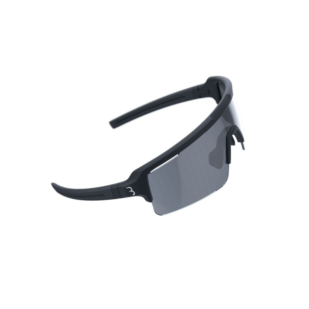 BBB Cycling Fuse Sportglasses Matt Black Pc Smoke Flash Mirror