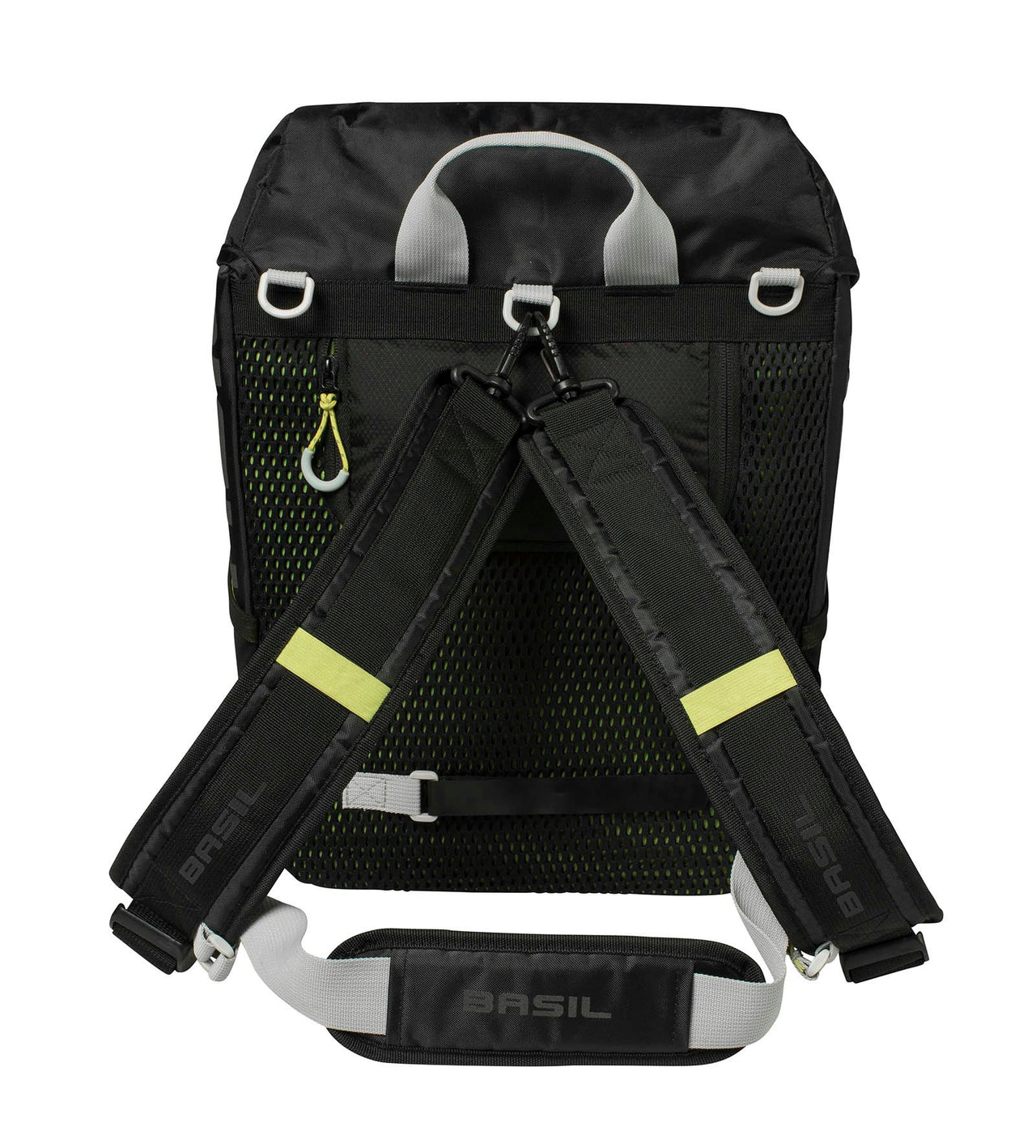 Basil Miles Daypack 17L Black Lime