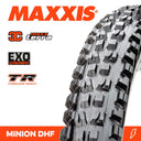 MAXXIS Tyre Minion DHF 24 X 2.40 3C Terra EXO TR Fold 120TPI E-25