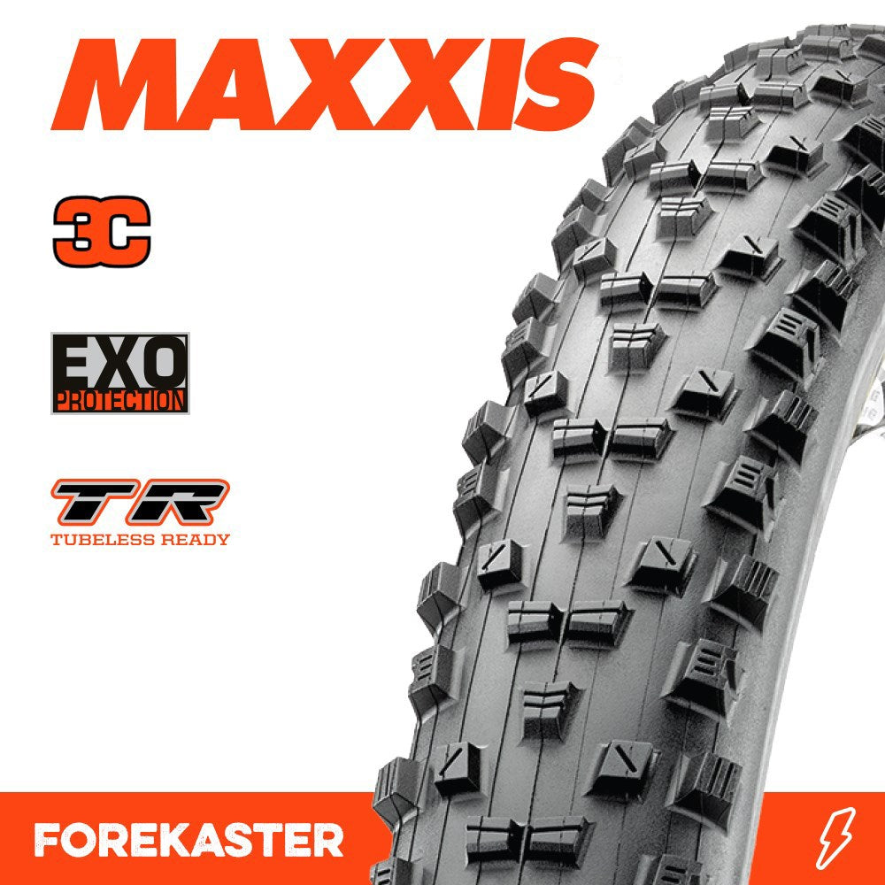 Maxxis Tyre Forekaster 29 X 2.60 3C Speed EXO TR Fold 120TPI