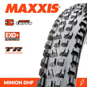 MAXXIS Tyre Minion DHF 27.5 X 2.60 3C Terra EXO+ TR Fold 60TPI E-25