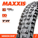MAXXIS Tyre Minion DHF 29 X 2.50 WT 3C Grip Dd TR Fold 120X2TPI