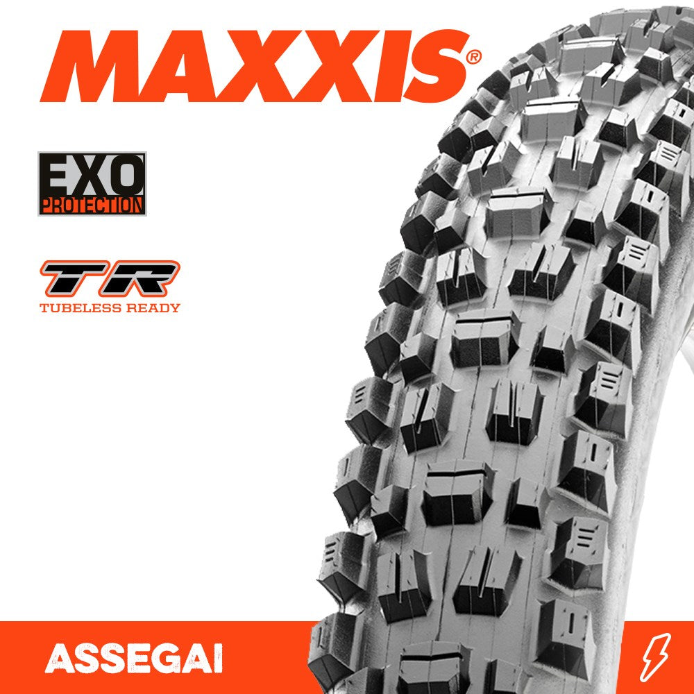 Maxxis Tyre Assegai 29 X 2.50 WT EXO TR Fold 60TPI E-25