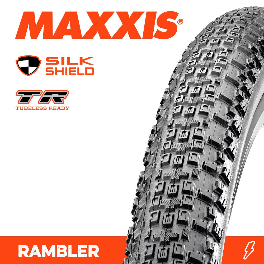 Maxxis Tyre Rambler 700 X 50C Silkshield TR Fold 60TPI