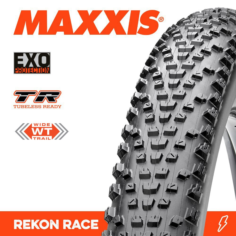 Maxxis Tyre Rekon Race 29 X 2.40 WT EXO TR Fold 120TPI E-25