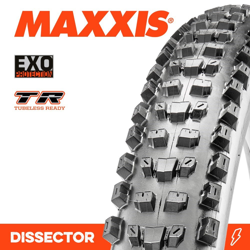 Maxxis Tyre Dissector 27.5 X 2.40 WT EXO TR Fold 60TPI E-25