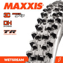 MAXXIS Tyre Wetscream 29 X 2.50 3C Grip DH TR Fold 60X2TPI E-25